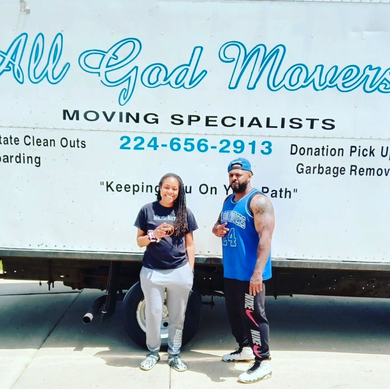 All God Movers Positive Testimonial Customer