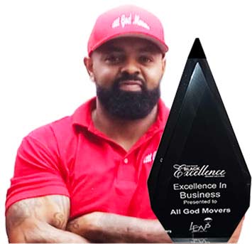 Tim January Owner AllGodMovers Black Excellence in Business 2022 Award